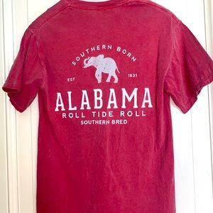 Comfort Colors, Alabama Roll Tide Roll Southern Bred T-shirt